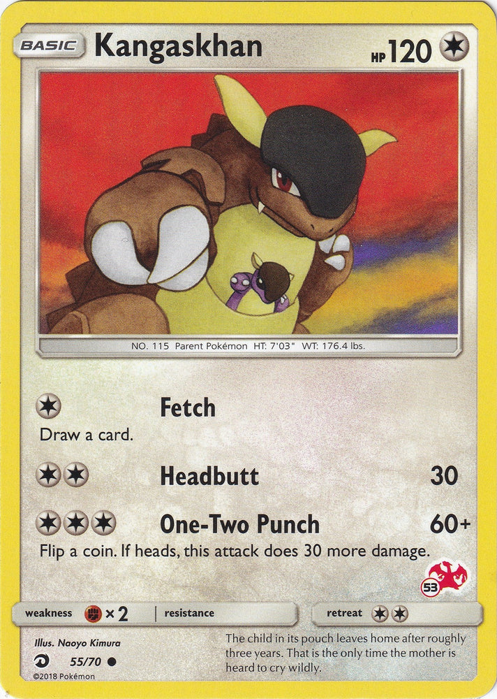 Image for Kangaskhan - 55/70 (#53 Charizard Stamped) (055/070) - Pokemon