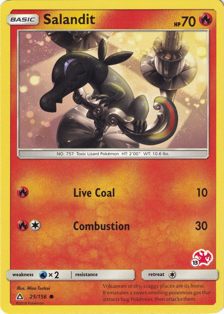 Image for Salandit - 25/156 (#13 Charizard Stamped) (025/156) - Pokemon