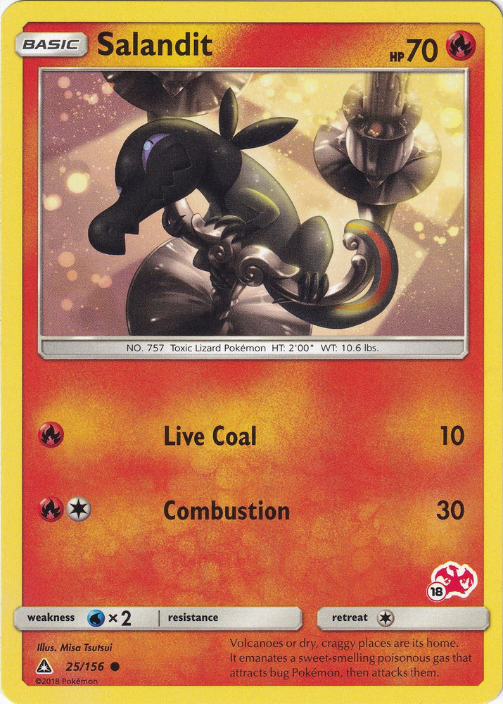 Image for Salandit - 25/156 (#18 Charizard Stamped) (025/156) - Pokemon