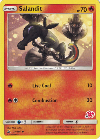 Image for Salandit - 25/156 (#31 Charizard Stamped) (025/156) - Pokemon