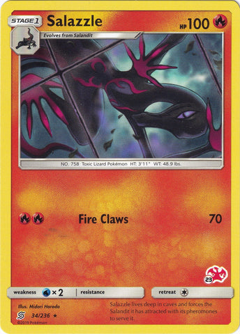 Image for Salazzle - 34/236 (#23 Charizard Stamped) (034/236) - Pokemon