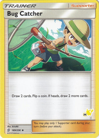 Image for Bug Catcher - 189/236 (#26 Pikachu Stamped) (189/236) - Pokemon