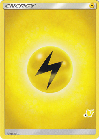 Image for Lightning Energy (#8 Pikachu Stamped) - Pokemon