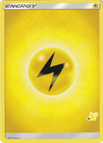 Image for Lightning Energy (#10 Pikachu Stamped) - Pokemon