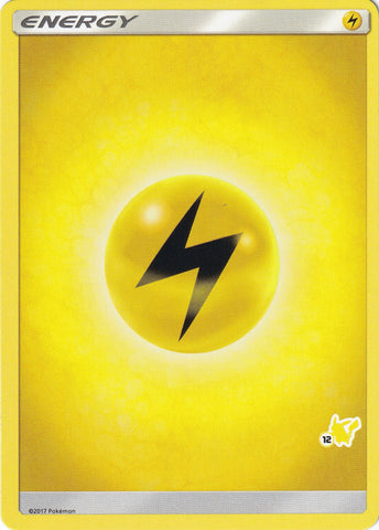 Image for Lightning Energy (#12 Pikachu Stamped) - Pokemon