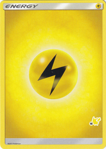 Image for Lightning Energy (#18 Pikachu Stamped) - Pokemon