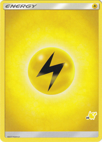 Image for Lightning Energy (#22 Pikachu Stamped) - Pokemon