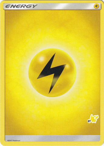 Image for Lightning Energy (#27 Pikachu Stamped) - Pokemon