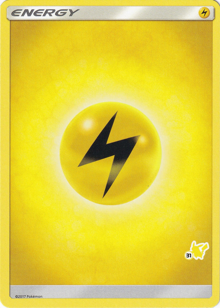 Image for Lightning Energy (#31 Pikachu Stamped) - Pokemon