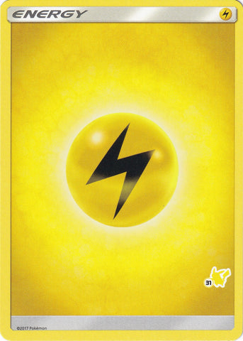 Image for Lightning Energy (#31 Pikachu Stamped) - Pokemon