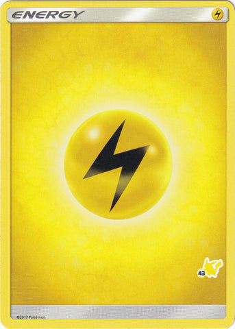 Image for Lightning Energy (#43 Pikachu Stamped) - Pokemon