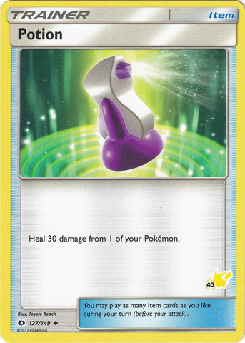 Image for Potion - 127/149 (#40 Pikachu Stamped) (127/149) - Pokemon