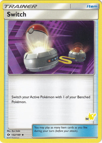 Image for Switch - 132/149 (#52 Pikachu Stamped) (132/149) - Pokemon