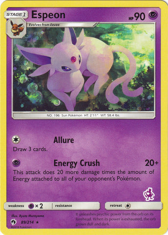Image for Espeon - 89/214 (Mewtwo Stamped) (089/214) - Pokemon