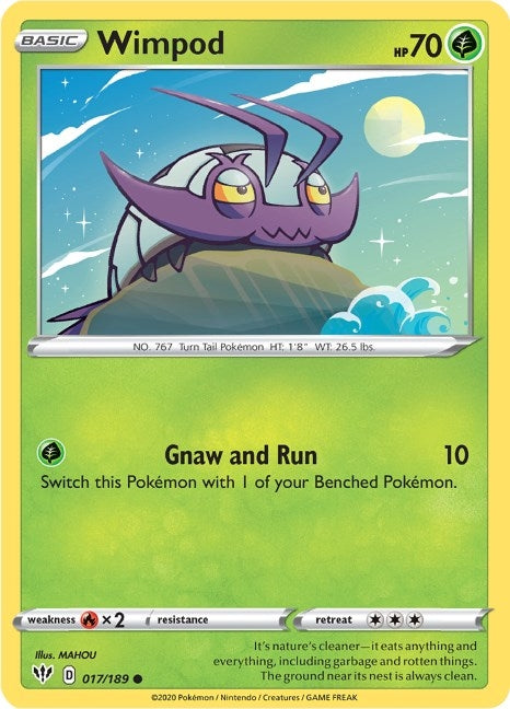 Image for Wimpod (017/189) - Pokemon