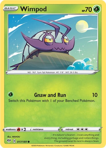 Image for Wimpod (017/189) - Pokemon