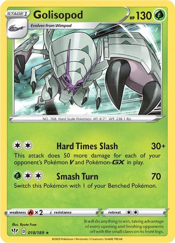 Image for Golisopod (018/189) (SWSH03)