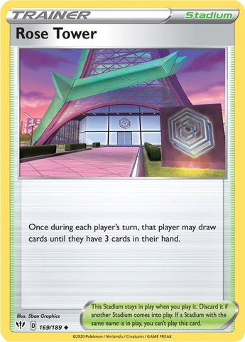 Image for Rose Tower (169/189) - Pokemon
