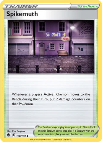Image for Spikemuth (170/189) - Pokemon