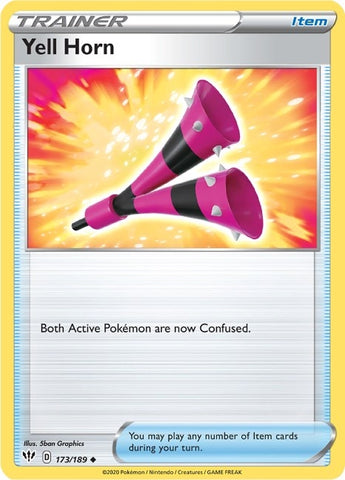 Image for Yell Horn (173/189) - Pokemon