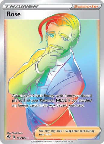 Image for Rose (Secret) (196/189) - Pokemon