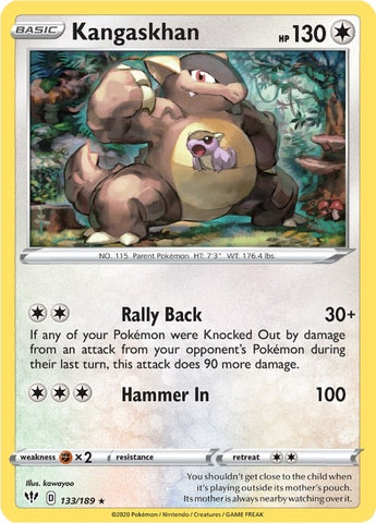 Image for Kangaskhan (133/189) (SWSH03)