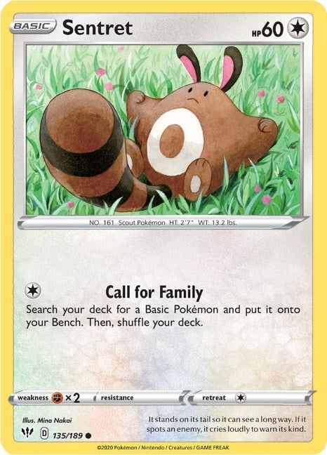 Image for Sentret (135/189) (SWSH03)