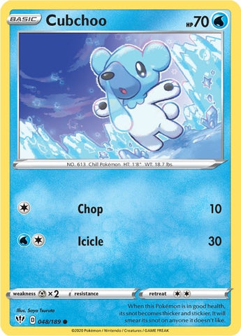 Image for Cubchoo (048/189) (SWSH03)