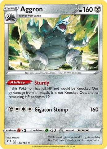 Image for Aggron (123/189) (SWSH03)