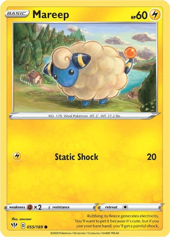 Image for Mareep (055/189) (SWSH03)