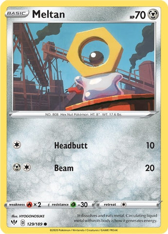 Image for Meltan (129/189) (SWSH03)
