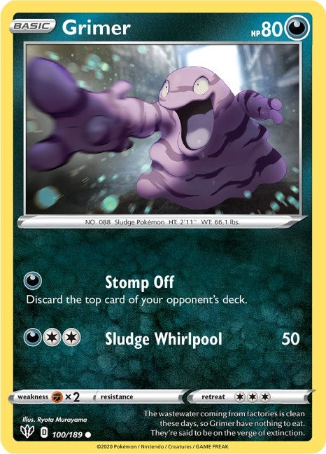 Image for Grimer (100/189) (SWSH03)