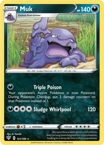 Image for Muk (101/189) (SWSH03)