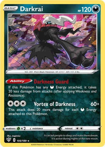 Image for Darkrai (105/189) (SWSH03)