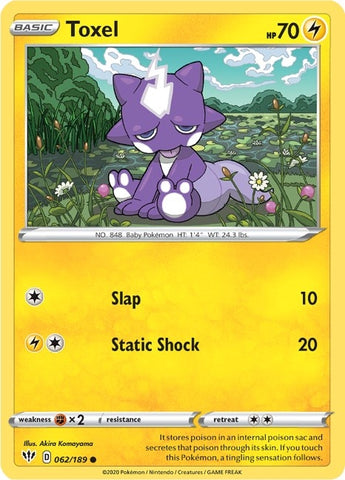 Image for Toxel (062/189) - Pokemon