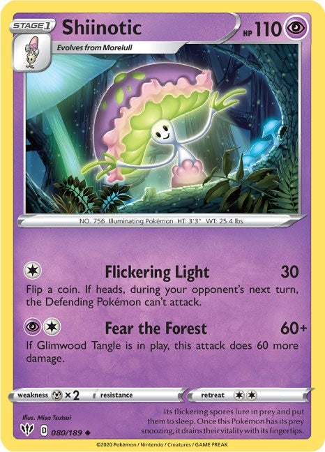 Image for Shiinotic (080/189) - Pokemon