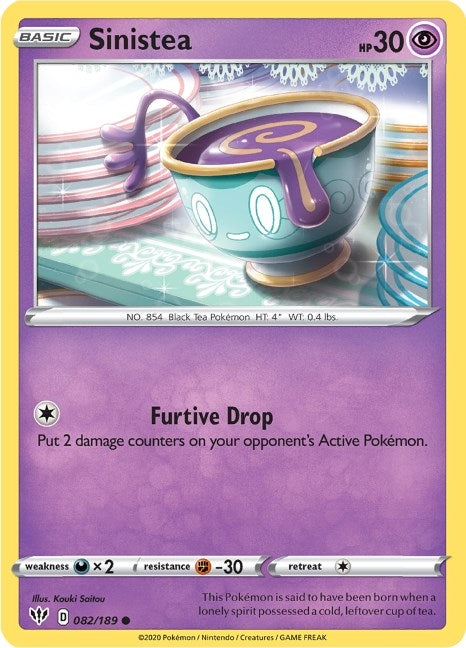 Image for Sinistea (082/189) - Pokemon