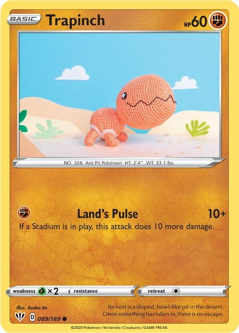 Image for Trapinch (089/189) - Pokemon