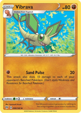 Image for Vibrava (090/189) - Pokemon