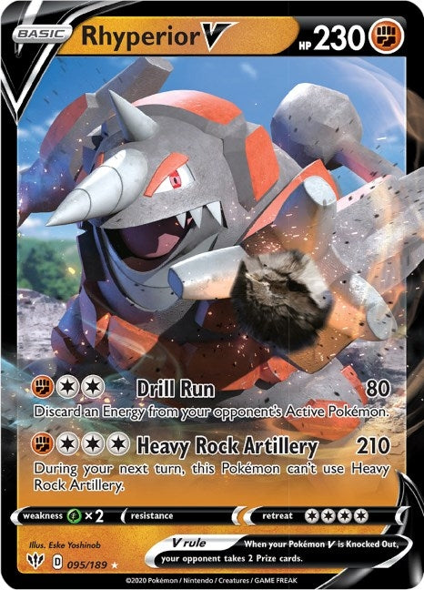 Image for Rhyperior V (095/189) (SWSH03)