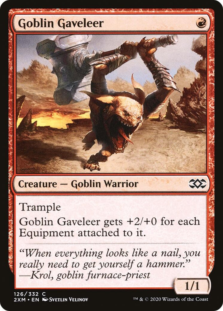 Image for Goblin Gaveleer (126) [Double Masters]