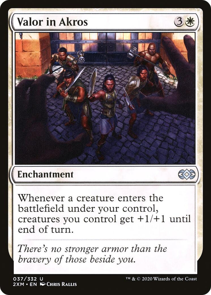 Image for Valor in Akros (37) [Double Masters]