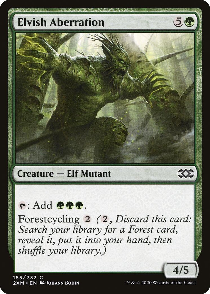 Image for Elvish Aberration (165) [Double Masters]