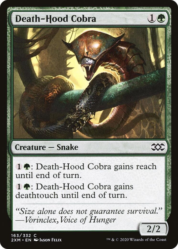 Image for Death-Hood Cobra (163) [Double Masters]