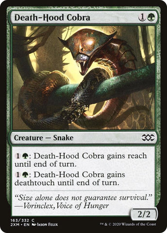 Image for Death-Hood Cobra (163) [Double Masters]
