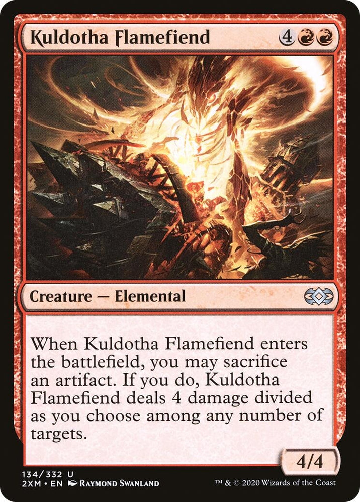 Image for Kuldotha Flamefiend (134) [Double Masters]