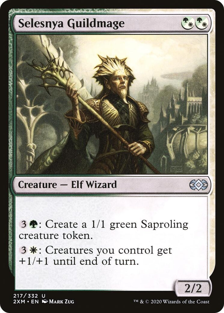 Image for Selesnya Guildmage (217) [Double Masters]