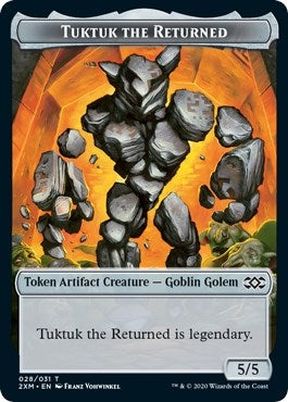 Image for Tuktuk the Returned Token (28) [Double Masters]