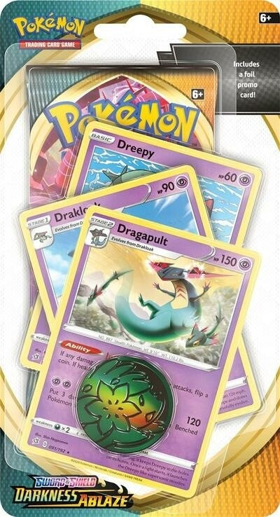 Image for Darkness Ablaze Premium Checklane Blister [Dragapult] (SWSH03)