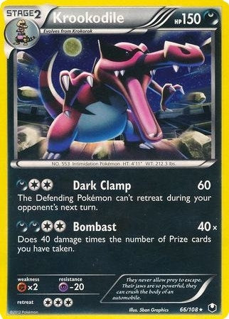 Image for Krookodile (066/108) [Blister Exclusives]